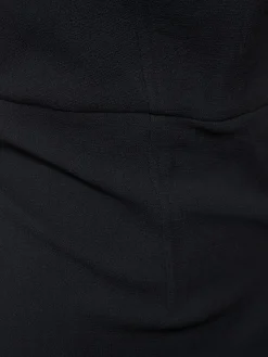 Vestito midi Moon in crepe di lana