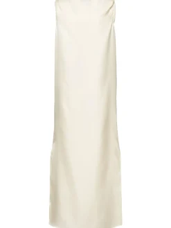 Vestito midi Moun in seta drappeggiata