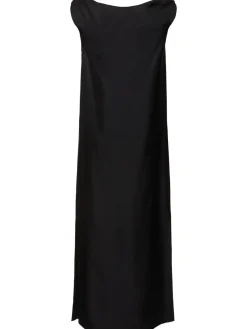 Vestito midi Moun in seta drappeggiata