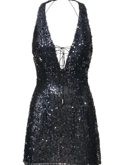 Vestito mini Alba con paillettes