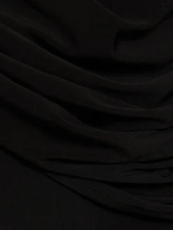 Vestito mini in jersey di viscosa con rose