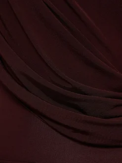 Vestito mini in jersey drappeggiato