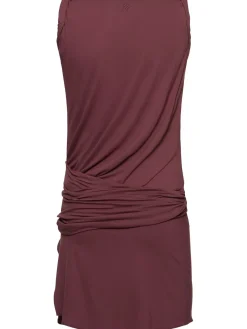 Vestito mini in jersey drappeggiato