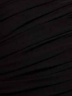 Vestito mini in jersey stretch drappeggiato