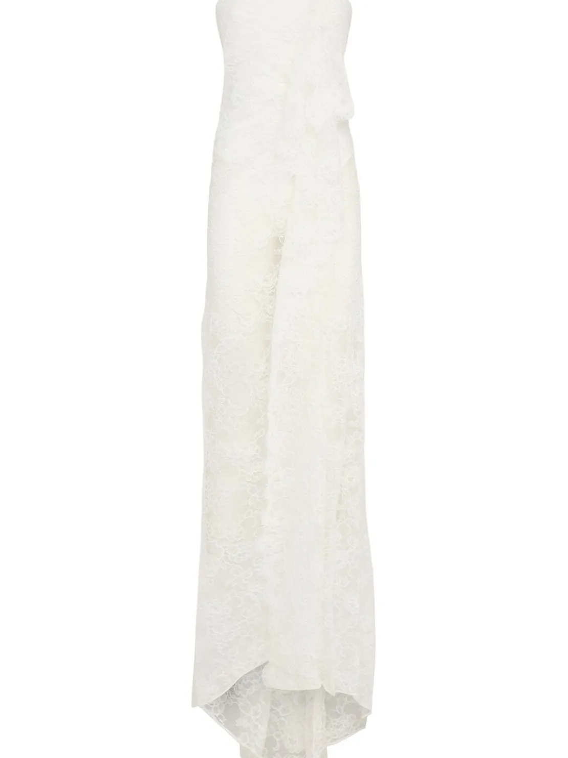 Vestito senza spalline Floating in pizzo