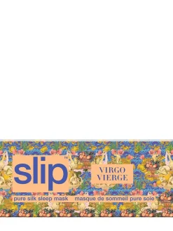 Virgo printed silk sleep mask