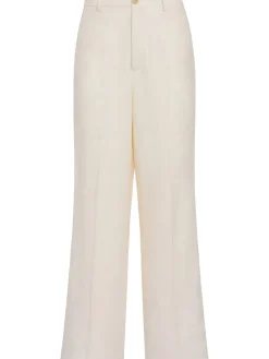 Viscose & linen pants
