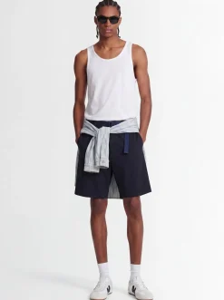 Wool blend Bermuda shorts