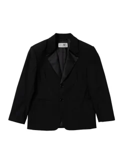 Wool blend formal jacket