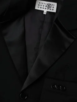 Wool blend formal jacket