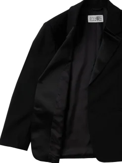 Wool blend formal jacket