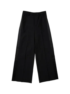 Wool blend pants