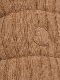 Wool & cashmere down cardigan jacket