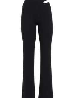 Zenvy high-waist flared leggings